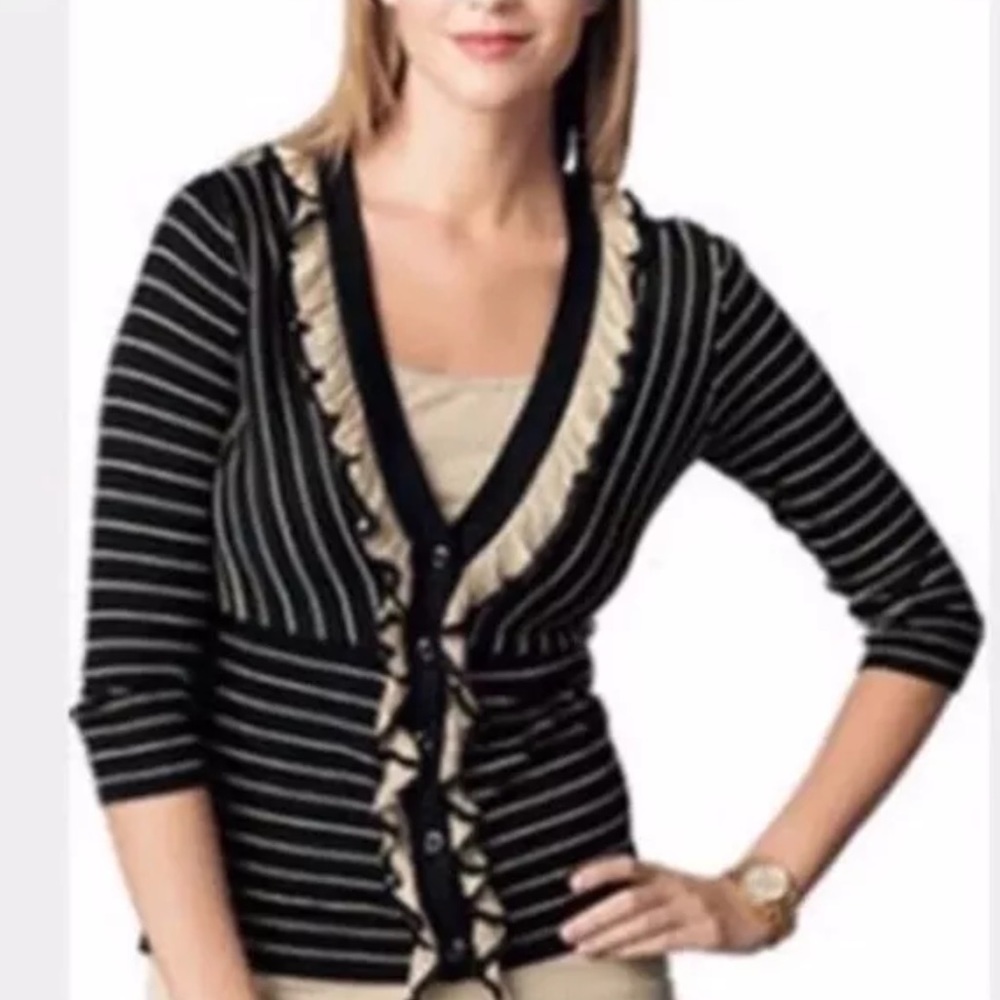 CAbi the flirt thin cardigan sweater #276 small